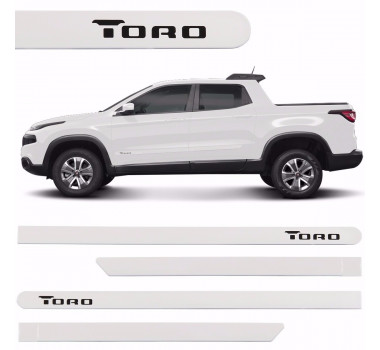 Friso Lateral Pintado Toro Branco Ambiente