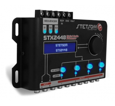 Processador de Audio Digital Stetsom Stx2448 