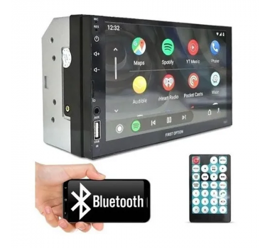 Multimidia 7' Mp5 Player Touch - com Controle - espelhamento - KX3