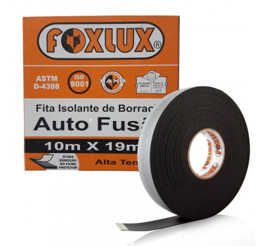 Fita Isolante Auto Fusao 10mx19mm - Fox Lux