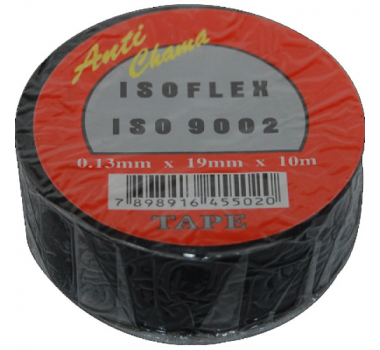 Fita Isolante Isoflex Pct C/ 10 19mmx10m