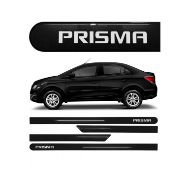 Friso Lateral Pintado Prisma Preto Ouro Negro