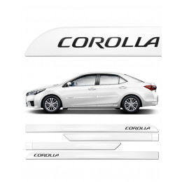 Friso Lateral Pintado Corolla Branco Perola
