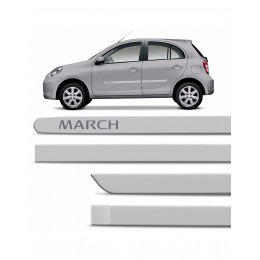 Friso Lateral Pintado March Prata