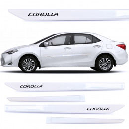 Friso Lateral Pintado Corolla Branco Perola Espada - Tiger