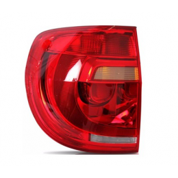 Lanterna Traseira Fox 2010 Até 2014 Bicolor Lado Esquerdo Carcaça Vermelha