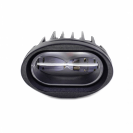 Farol Auxiliar Universal Oval Led Azul 20w - Cinoy