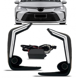 Kit Moldura Daylight DRL Seta Corolla 2020