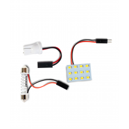 Placa LED Tarponn 30x20mm Torpedo/T10 12V 6000k 