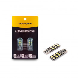 Lâmpada LED Tarponn Pingo T10 3528 12SMD Canbus