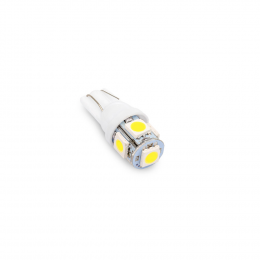Lâmpada LED Tarponn Pingo T10 5050 5SMD 12v 6000k 