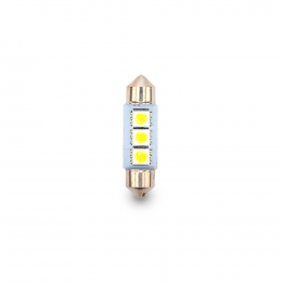 Lâmpada LED Tarponn Torpedo 5050 3SMD 31MM 12v 6000k 