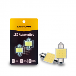 Lâmpada LED Tarponn Torpedo SJ-COB-12C-31MM 12v 6000k