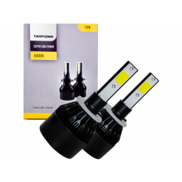 Kit Lâmpada Super LED Tarponn Cyber H27 (881) 36w 6400Lm 6000k 