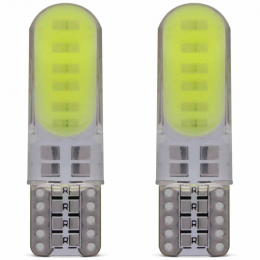 Lâmpada Led T10 Pingo Cob 12 Leds Silicone Canbus