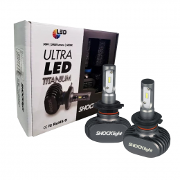 Lâmpada Ultra Led Shocklight Titanium H7 6000k 10000 Lumens 