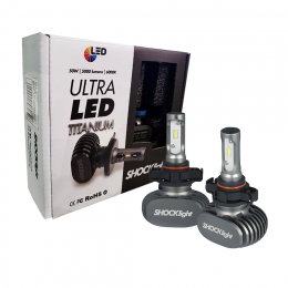 Lâmpada Ultra Led Shocklight Titanium H16 6000k 10000 Lumens 