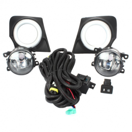 Kit Farol Auxiliar L200 Triton Sport 2018/... Botão Modelo Original