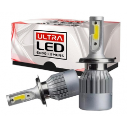 Lâmpada Ultra Led HB3 (9005) 6000 Lumens - Taytech