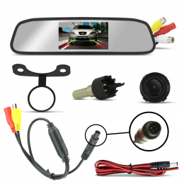 Kit Retrovisor Lcd 4,3