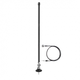 Antena Teto Cargo Universal Cromada-Antico