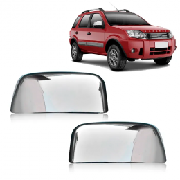 Aplique Cromado Retrovisor Ecosport 03/Ranger 05/ Lado Esquerdo - Shekparts