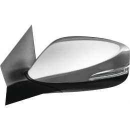 Aplique Cromado Retrovisor Hb20/Elantra C/ Pisca Lado esquerdo - Shekparts