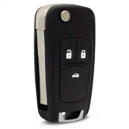 Carcaca Canivete Adaptacao Compativel Gm 3 Botoes