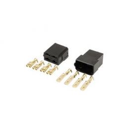 Conector 4 Vias C/ Terminais - Pct C/ 10-Per