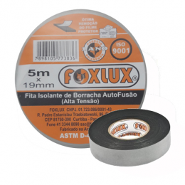 Fita Isolante Auto Fusao 5mx19mm - Fox Lux