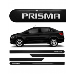 Friso Lateral Pintado Prisma Preto Ouro Negro