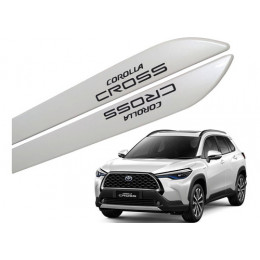 Friso Lateral Pintado Corolla Cross Branco Lunar Facão - Tiger