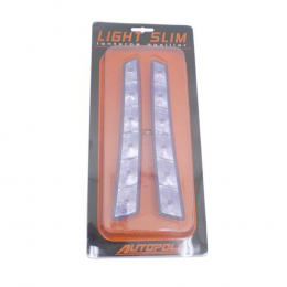 Light Slim Lanterna Aux. 12v Amarelo