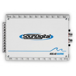 Módulo de Potência Soundigital Sd800.4d-2 Marine 800 Wrm