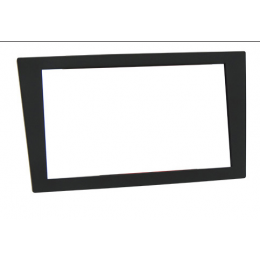 Moldura Painel Corsa/Montana/Meriva/Vectra 2din  Preto