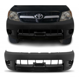 Parachoque Hilux 2005/2008 Dianteiro Preto Liso - Dts