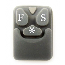 Teclado Controle Rem. Sistec Sx 40 Novo Cinza