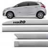 Friso Lat. Pint. Hb20 Prata Metal Facao - Tiger  - 1